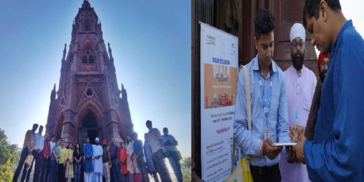 दिल्ली पर्यटन विभाग ने हेरिटेज वॉक फेस्टिवल का किया शुभारंभ